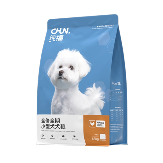Chun Fu 纯福 Dog Food - Chicken (Small Breed) 小型犬 鸡肉 1.5kg